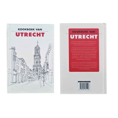 Cadeaupakket -  Holland nr 14 - Pakket met boek "Kookboek van Utrecht" en diverse Hollandse lekkernijen 