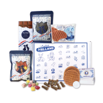 Cadeaupakket - Kerstpakket - Hollandse cadeautjes - Holland brievenbus Pakket -  Geschenkset voor vrouw en man met o.m. Hollandse stroopwafels, chocolade en snoepjes 