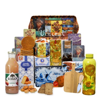 Van Gogh Holland 6 - Geschenkset vrouwen en mannen - cadeau - cadeaupakket - cadeauset - gifset - Hollandse cadeautjes 