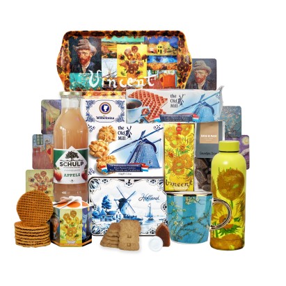 Van Gogh Holland XL - Geschenkset vrouwen en mannen - cadeau - cadeaupakket - cadeauset - giftset - Hollandse cadeautjes 