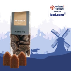 Holland Pakket 3 - Cadeaupakket - Kerstpakket - Geschenkpakket - Pakket met Amsterdam Grachtenhuis Puzzel en diverse Hollandse lekkernijen en cadeautjes