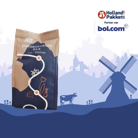 Cadeaupakket - Holland nr 4 - pakket met diverse Hollandse lekkernijen en Hollandse cadeautjes Cadeaupakket - Holland nr 4 - pakket met diverse Hollandse lekkernijen en Hollandse cadeautjes