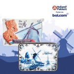 Cadeaupakket - Holland nr 13 - Pakket met boek "Kookboek van Amsterdam" en diverse Hollandse lekkernijen Cadeaupakket - Holland nr 13 - Pakket met boek "Kookboek van Amsterdam" en diverse Hollandse lekkernijen