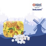Van Gogh Cadeautas met o.m. Hollandse stroopwafels, chocolade, mokumdrop en snoepjes  