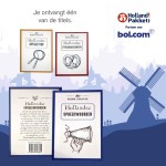 Holland Pakket 3 - Cadeaupakket - Kerstpakket - Geschenkpakket - Pakket met Amsterdam Grachtenhuis Puzzel en diverse Hollandse lekkernijen en cadeautjes