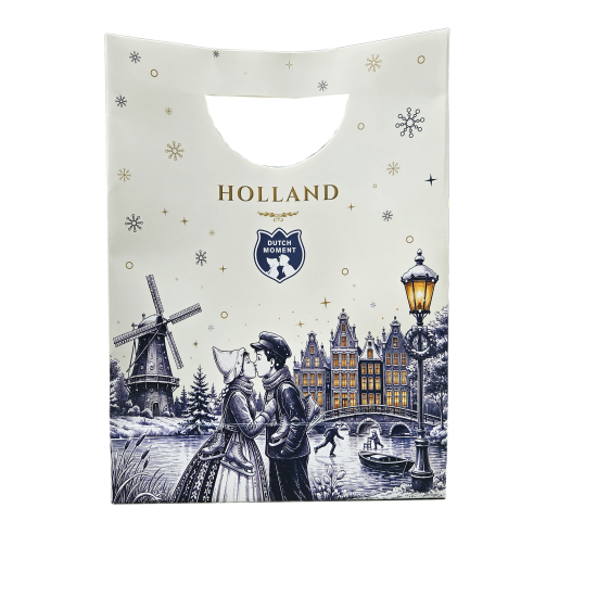 Dutch Moment – Hollandse Smaken – Cadeautas met 6 Hollandse lekkernijen
