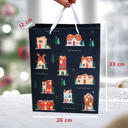 Kerstpakket Kersttas - Holly Jolly Christmas - cadeaupakket met feestelijke lekkernijen