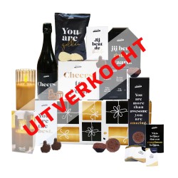 Kerstpakket Cadeaupakket  - You are Gold - Met led kaars