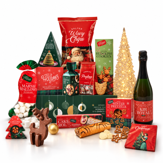 Kerstpakket LED it be Christmas | Licht & lekkernijen