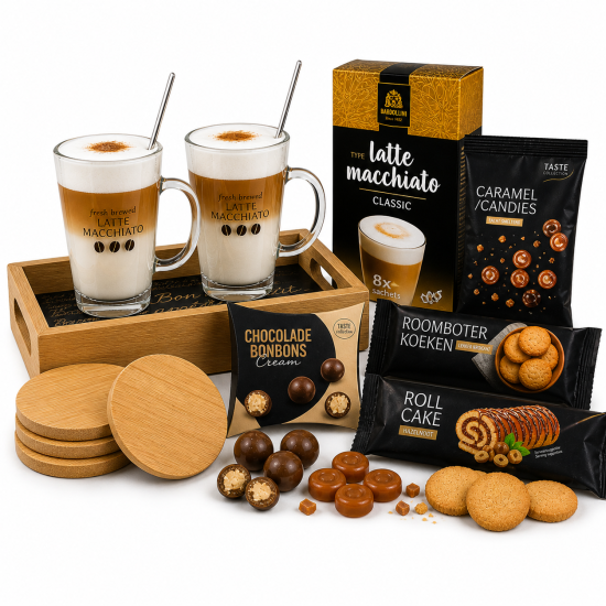 Kerstpakket Cozy Coffee Moments | Koffie & lekkernijen