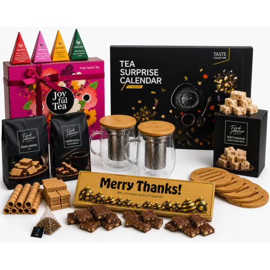 Kerstpakket Tea is All You Need | Luxe theepakket