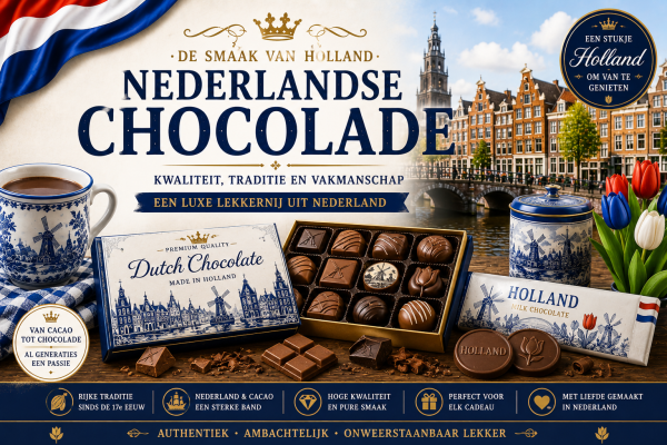 Nederlandse chocolade | Waarom Hollandse chocolade zo geliefd is